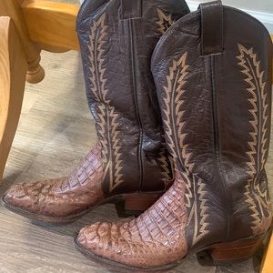 CAMEN ALLIGATOR BOOTS